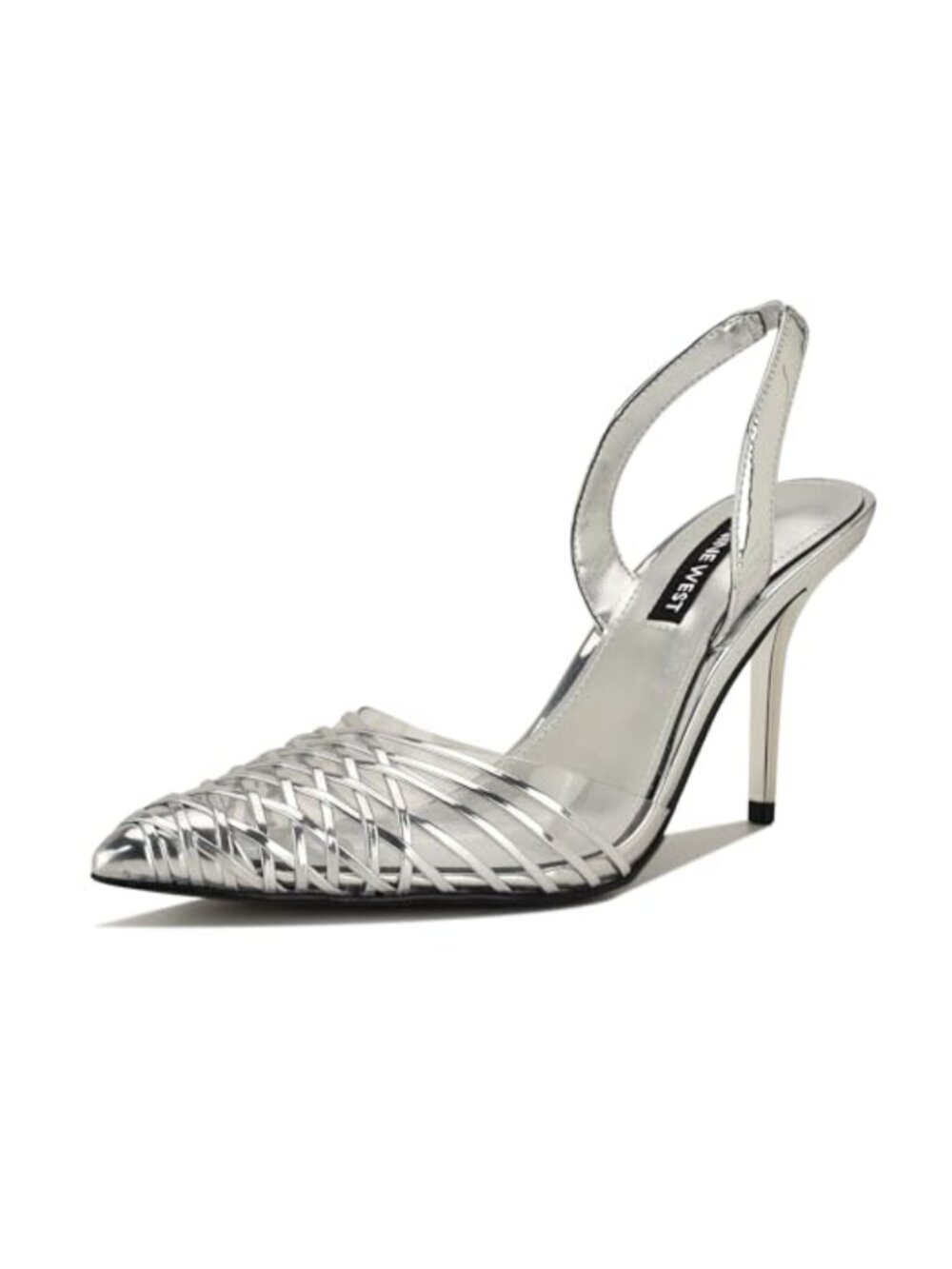 Nine West Pointy Toe Stiletto Slingback Dress Pumps
